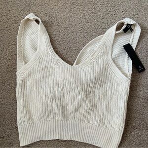 Lulu's Let's Get Away crop tank size small NWT